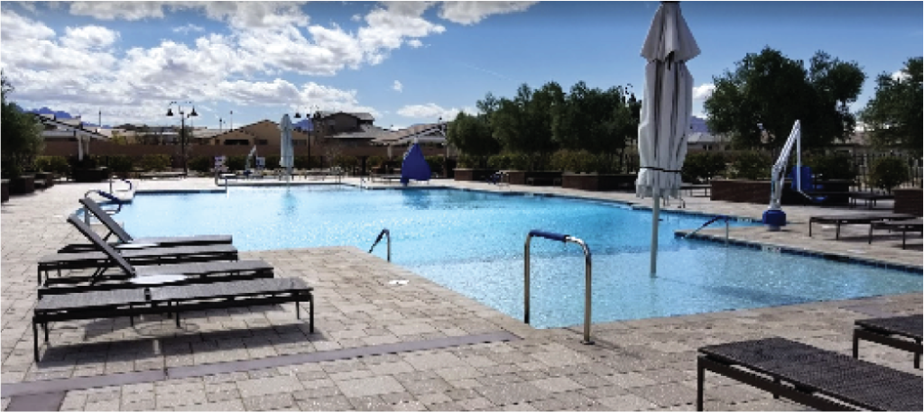 Heritage at Cadence outdoor swimming pool